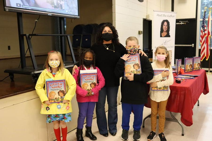 Author Visit at Lisenby Primary School Ozark, AL